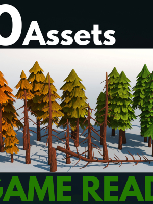 Fir trees pack 03