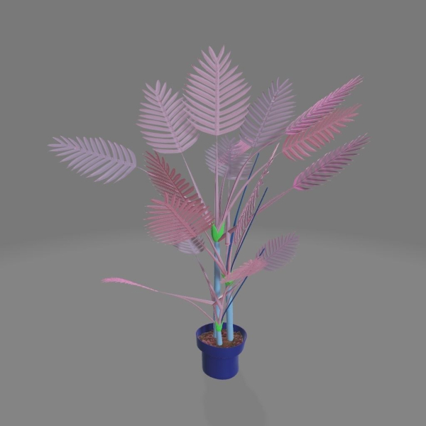 Floor Palm Tree in Pot