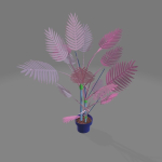 Floor Palm Tree in Pot