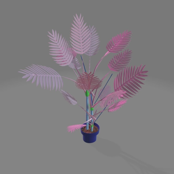 Floor Palm Tree in Pot