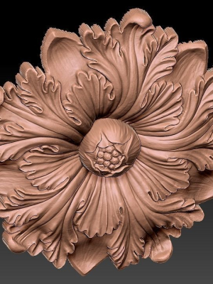 floral-pattern-3d-model-obj-c4d-ma-stl-ztl-s3d