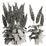 Flower Bush Set2