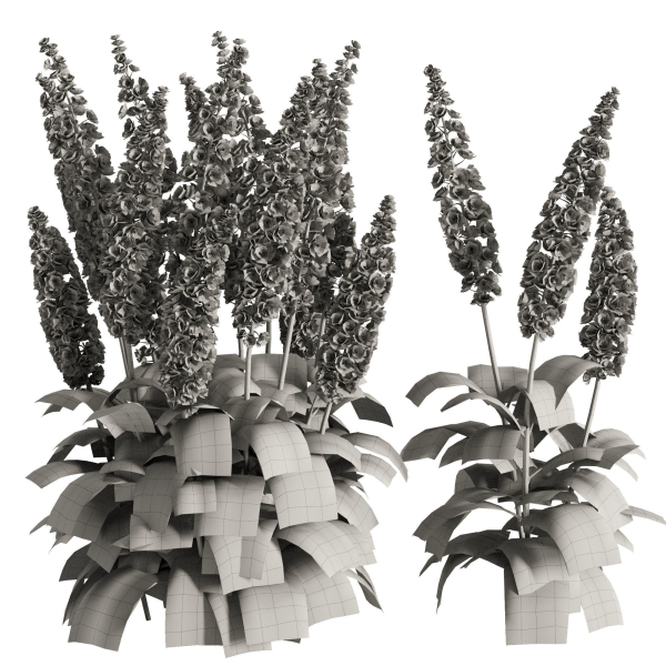 Flower Bush Set2