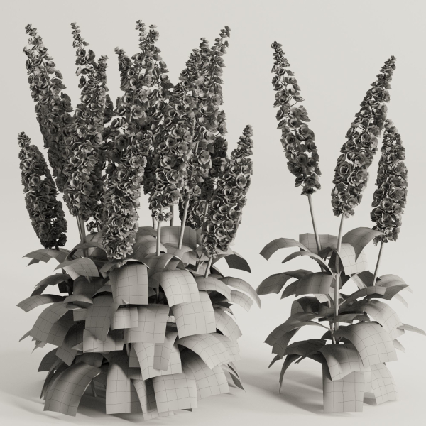 Flower Bush Set2