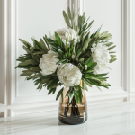 Flower Set 008 Peony and Baby breath