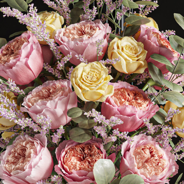 Flower Set 018 Rose Caspian