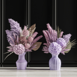 Flower Set 019 purple pampas