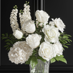 Flower Set 023 White bouquet