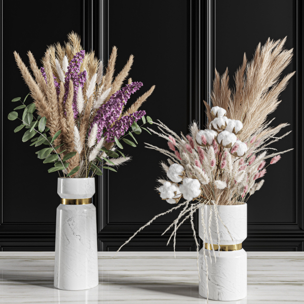 Flower Set 025 Pampas
