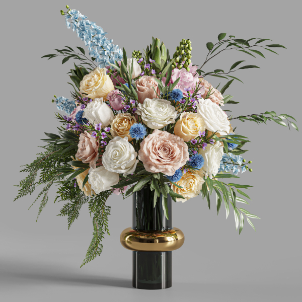 Flower Set 026 Big bouquet 01