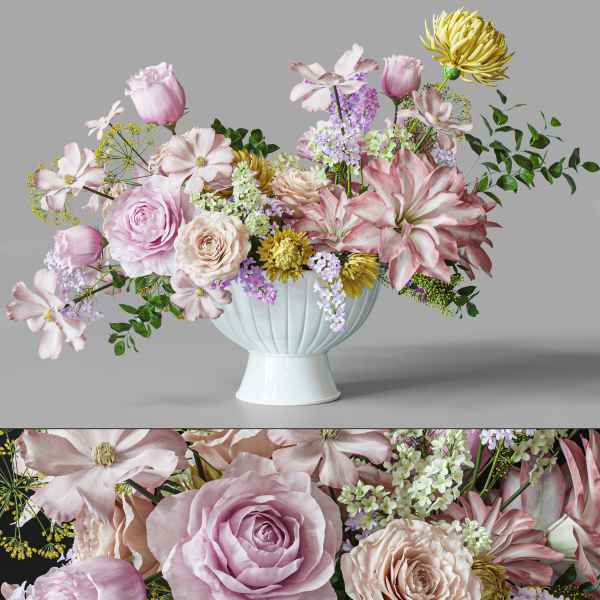 Flower Set 032 Centerpiece
