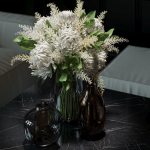 Flower Set 050 white Chrysanthemum Astilbe