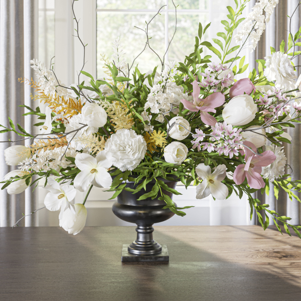 Flower Set 058 Tulips carnation delphimium astilbe