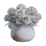 Flower Set 08 - Mixed Roses Bouquet