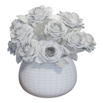 Flower Set 08 - Mixed Roses Bouquet