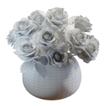 Flower Set 08 - Mixed Roses Bouquet