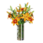 Flower Set 13 - Orange Lilies Bouquet