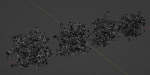 Flowering Bushes collection vol 108-Blender