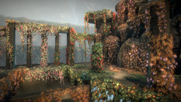 Flowering ivy