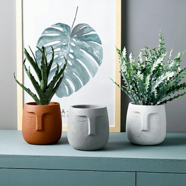 flowerpot face