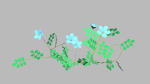 Flowers low poly flower