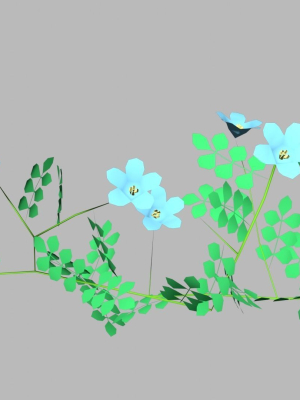 flowers-low-poly-3d-model-low-poly-obj-fbx-dae-gltf
