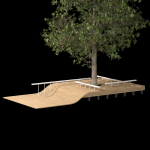 Folded Bench