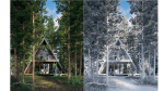 Forest House - Vray for Sketchup