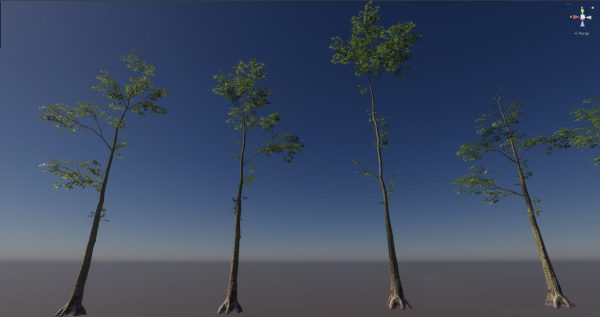Forest Game Trees