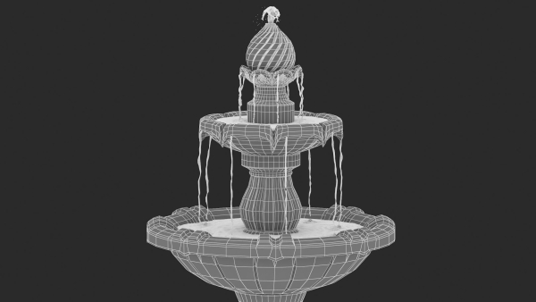 Fountain 02 PBR