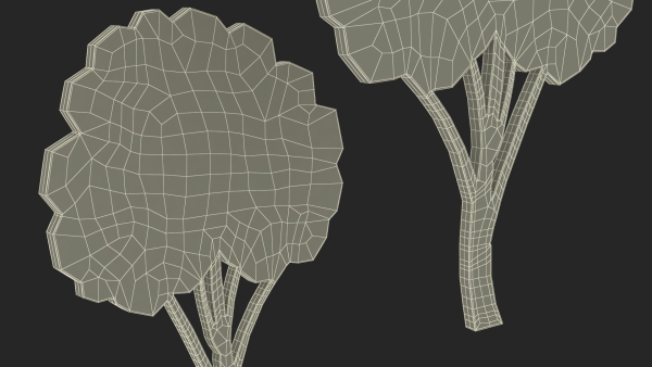 Fruit Tree Silhouette