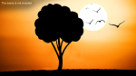 Fruit Tree Silhouette