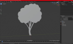 Fruit Tree Silhouette