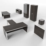 Furniture set of office