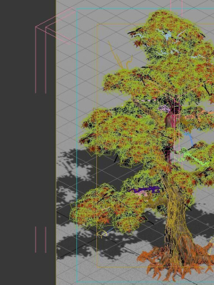game-model-forest-maple-tree-9-3d-model