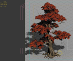 Game Model - Forest - Maple Tree 9