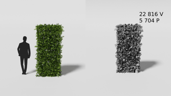 Garden boxwood set v4