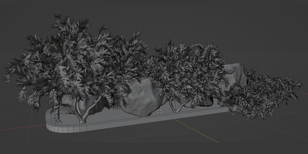 garden plants collection vol 57-Blender