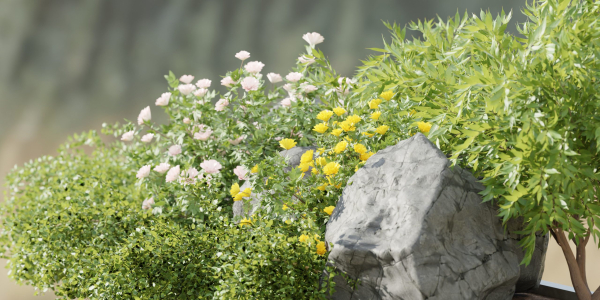 garden plants collection vol 57-Blender