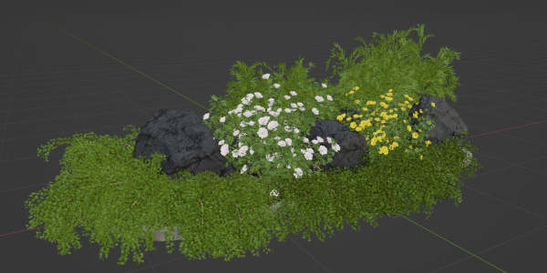 garden plants collection vol 57-Blender