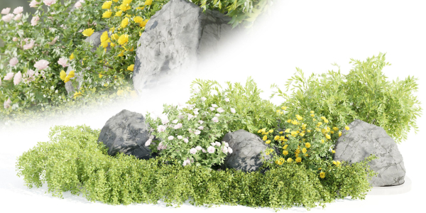 garden plants collection vol 57-Blender