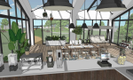 Garden restaurant