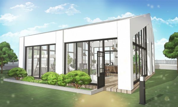 Garden restaurant