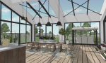 Garden restaurant