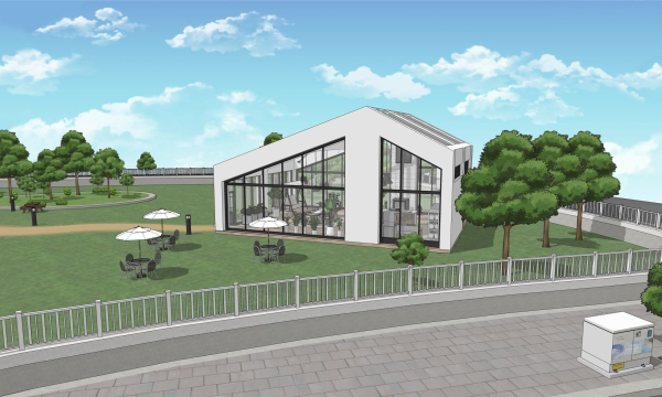 Garden restaurant