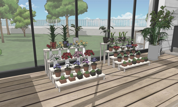 Garden restaurant