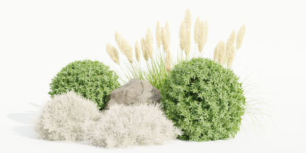 Garden Set Plants collection vol 120-Blender