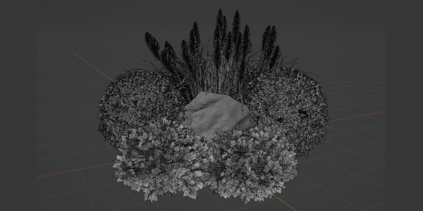 Garden Set Plants collection vol 120-Blender
