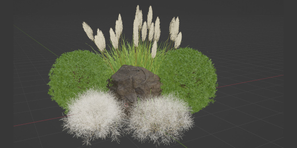 Garden Set Plants collection vol 120-Blender