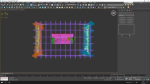 Garden swing Gazebo Pergola 3D model